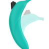 Love to Love Fruchtiger Vibrator in Bananenform mit Vibration – Türkis Love to Love Fruchtiger Vibrator in Bananenform mit Vibration – Türkis