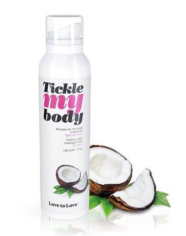 Love to Love Tickle My Body - Mousse de massage - 150 ml