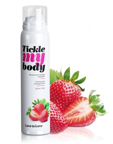 Love to Love Tickle My Body - Mousse de massage - 150 ml
