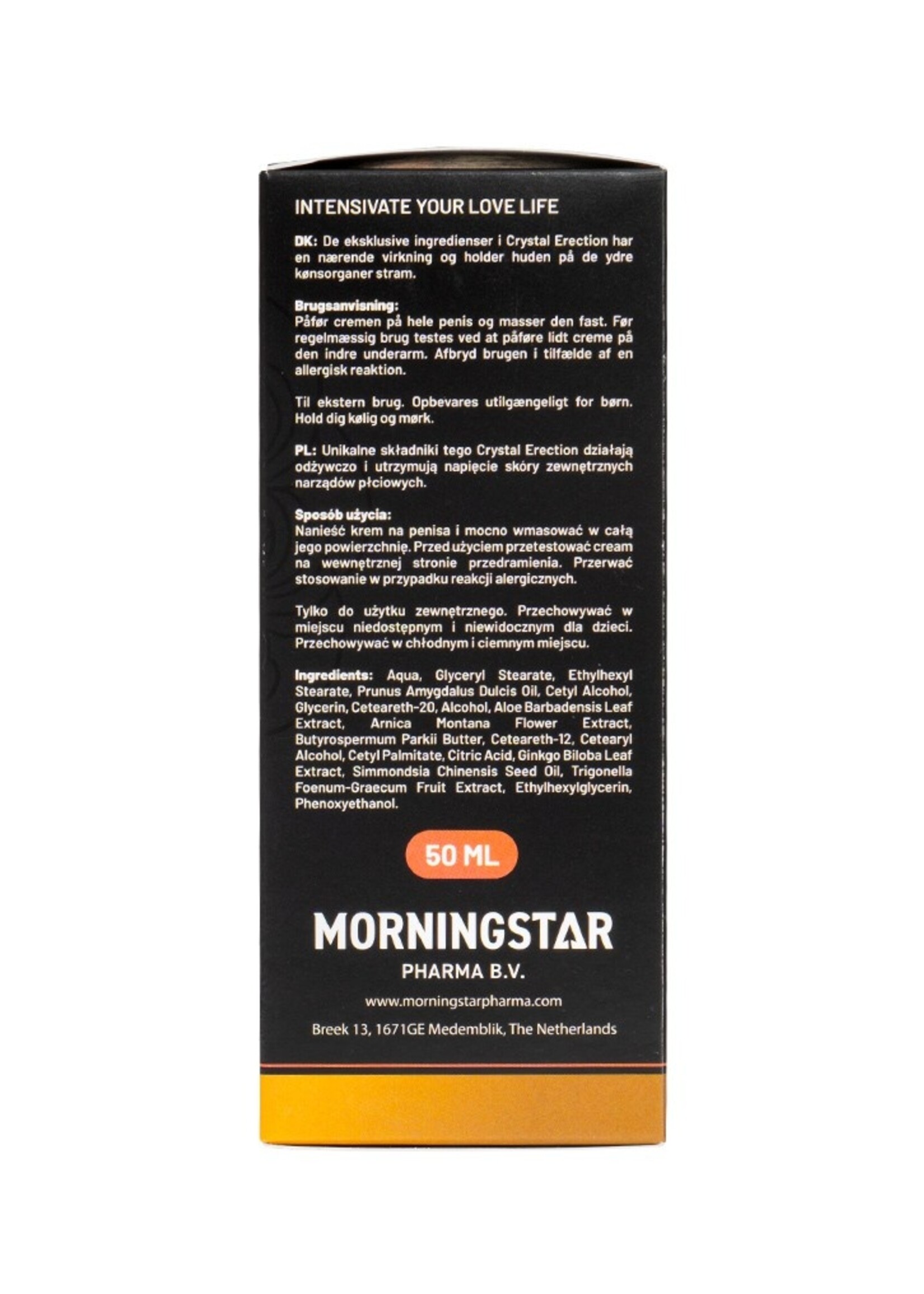 Morningstar Kristallen erectiecrème - 50 ml