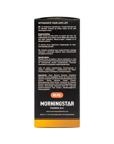 Morningstar Kristall-Erektionscreme - 50 ml Morningstar Kristall-Erektionscreme - 50 ml