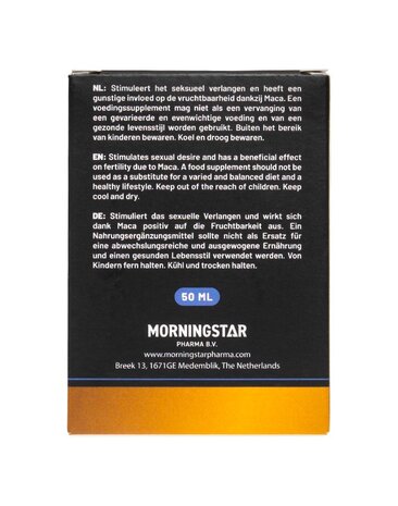 Morningstar Gelée de cristal pour la libido - 50 ml