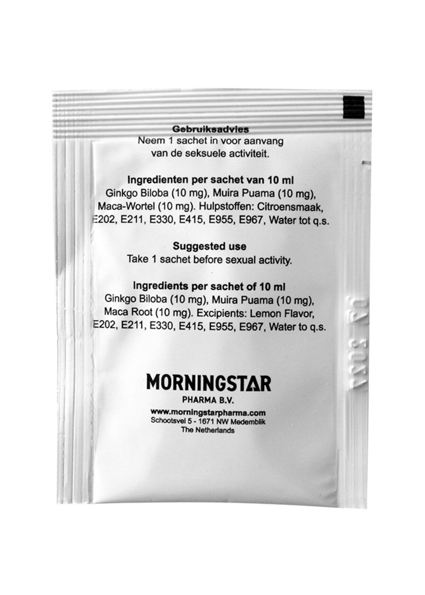 Morningstar Gelée de cristal pour la libido - 50 ml