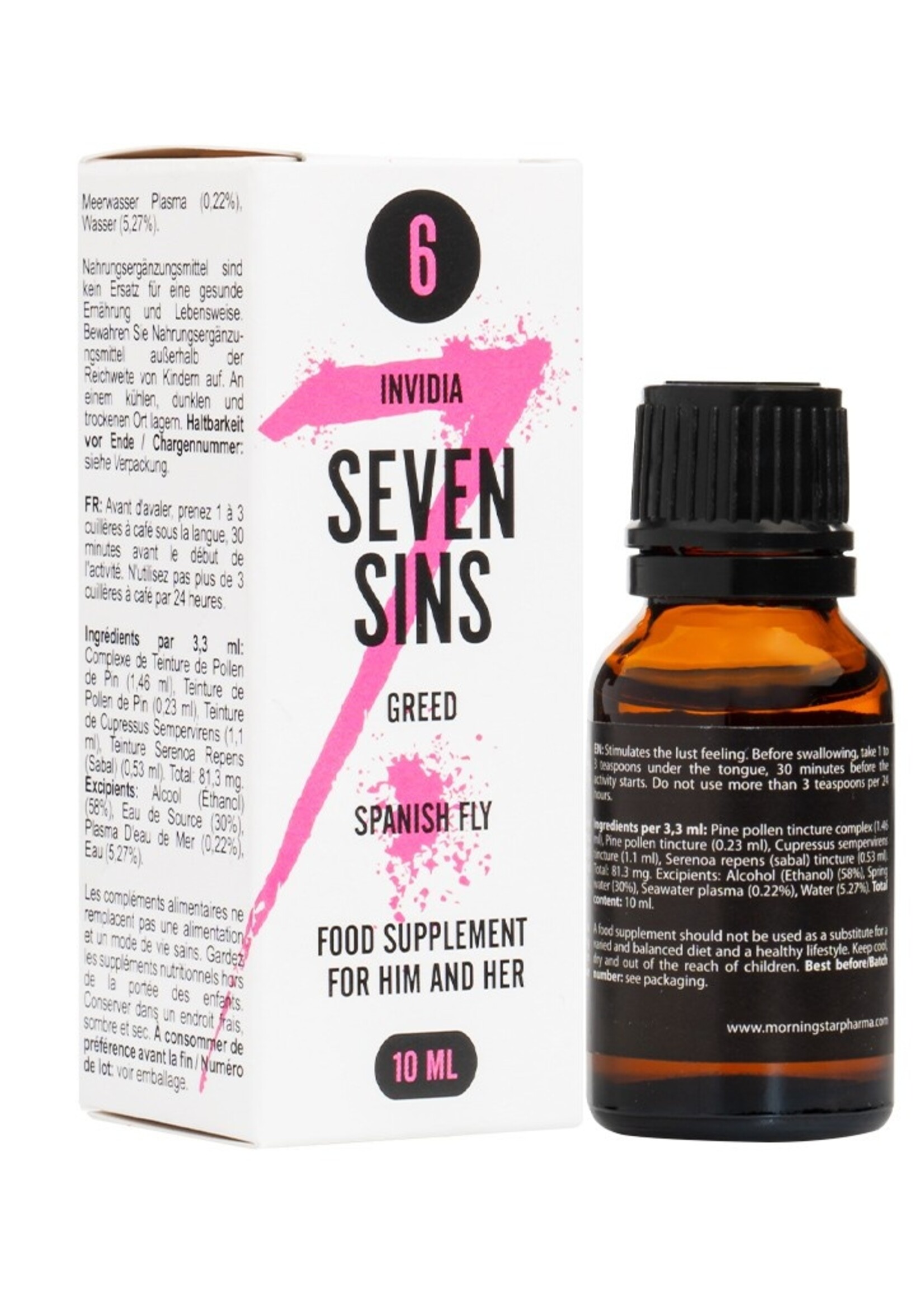 Morningstar Zeven zonden van hebzucht - 10 ml