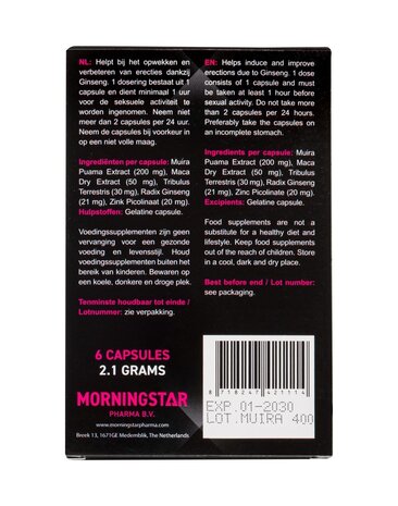 Morningstar High Octane Titan - 2,1g Morningstar High Octane Titan - 2,1g