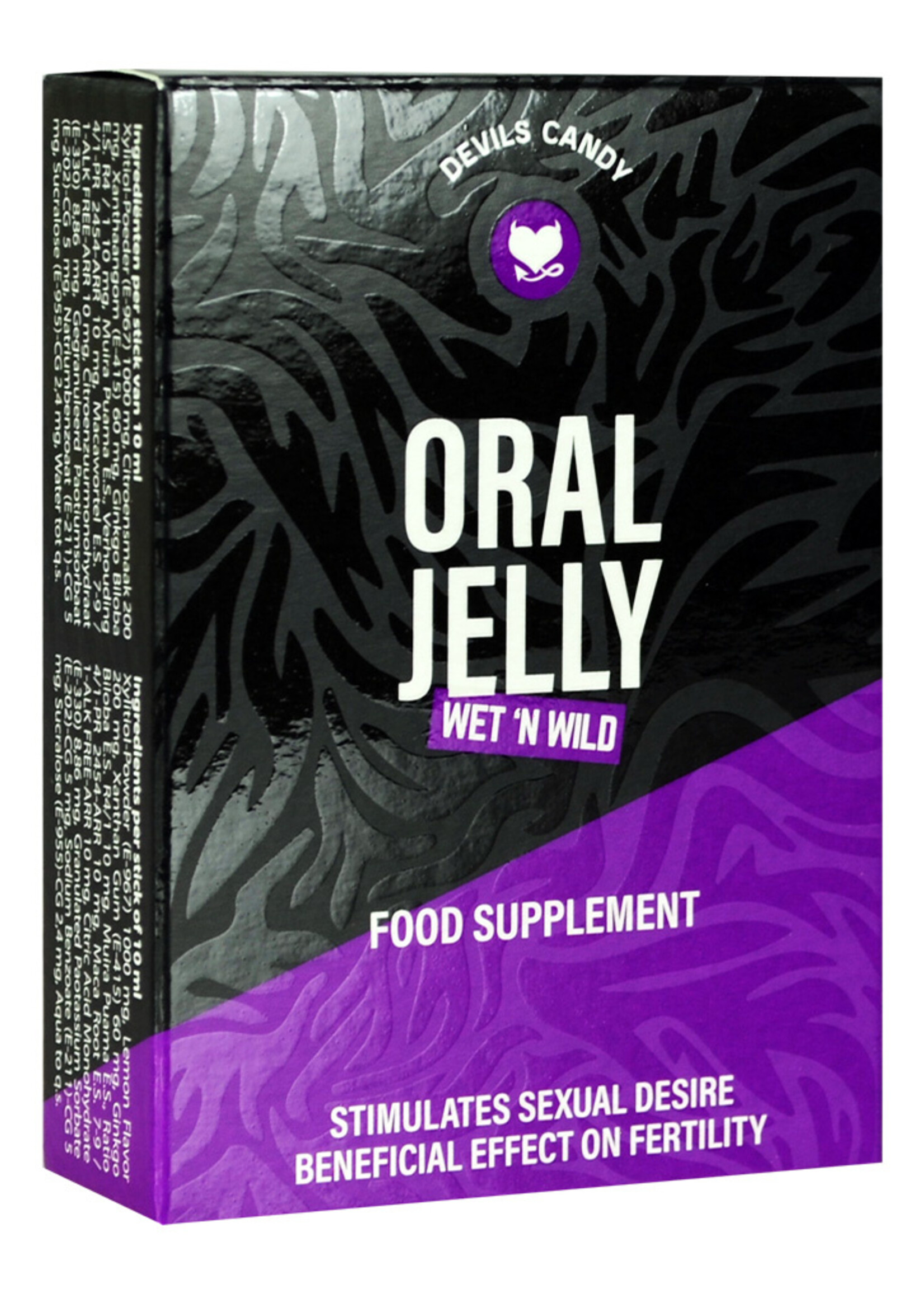 Morningstar Devils Candy Oral Jelly - 5 x 10 ml - Stimuleert snel het seksuele verlangen