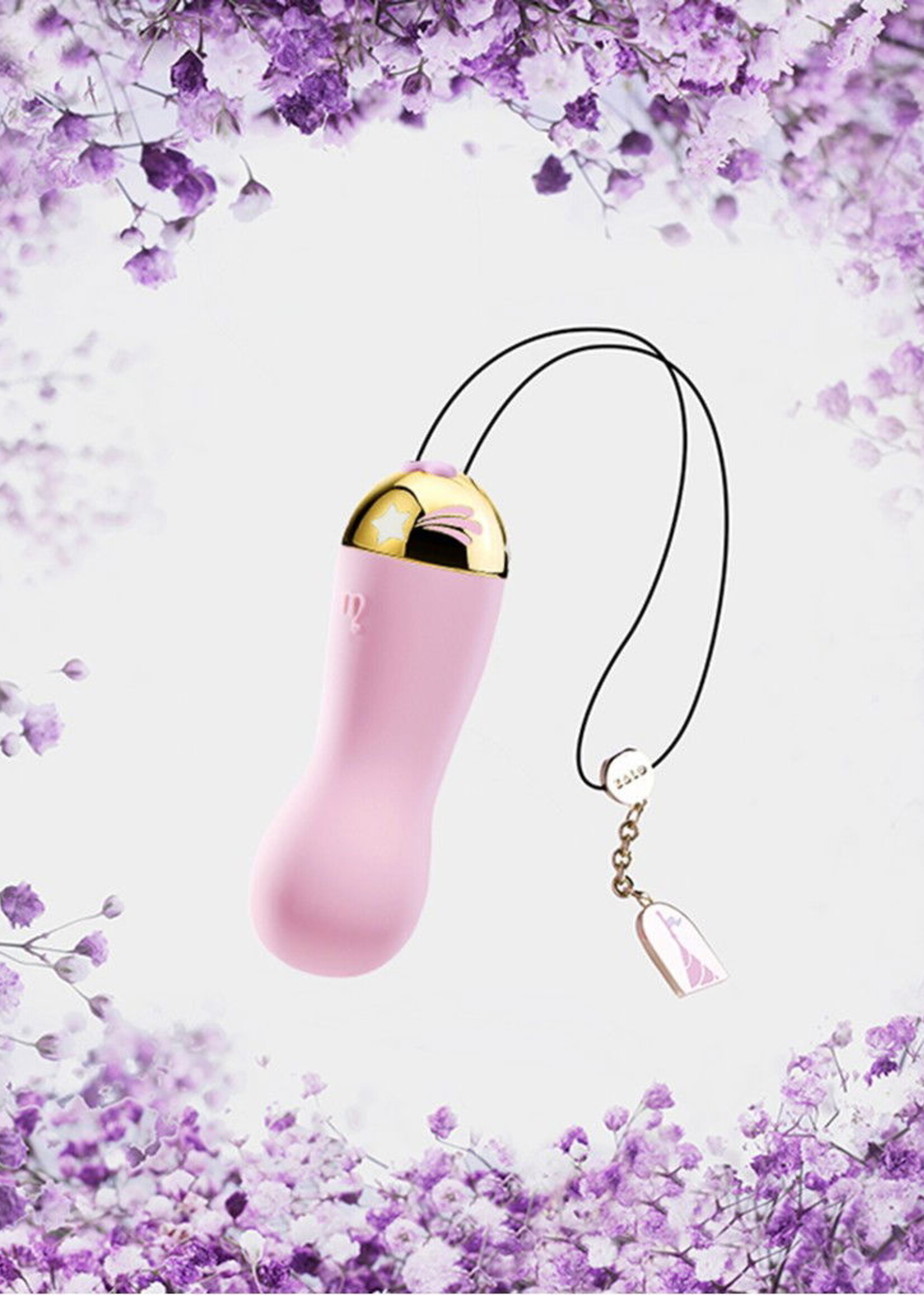ZALO Baby Star – Bullet vibromasseur de luxe avec or 24 carats et Bluetooth