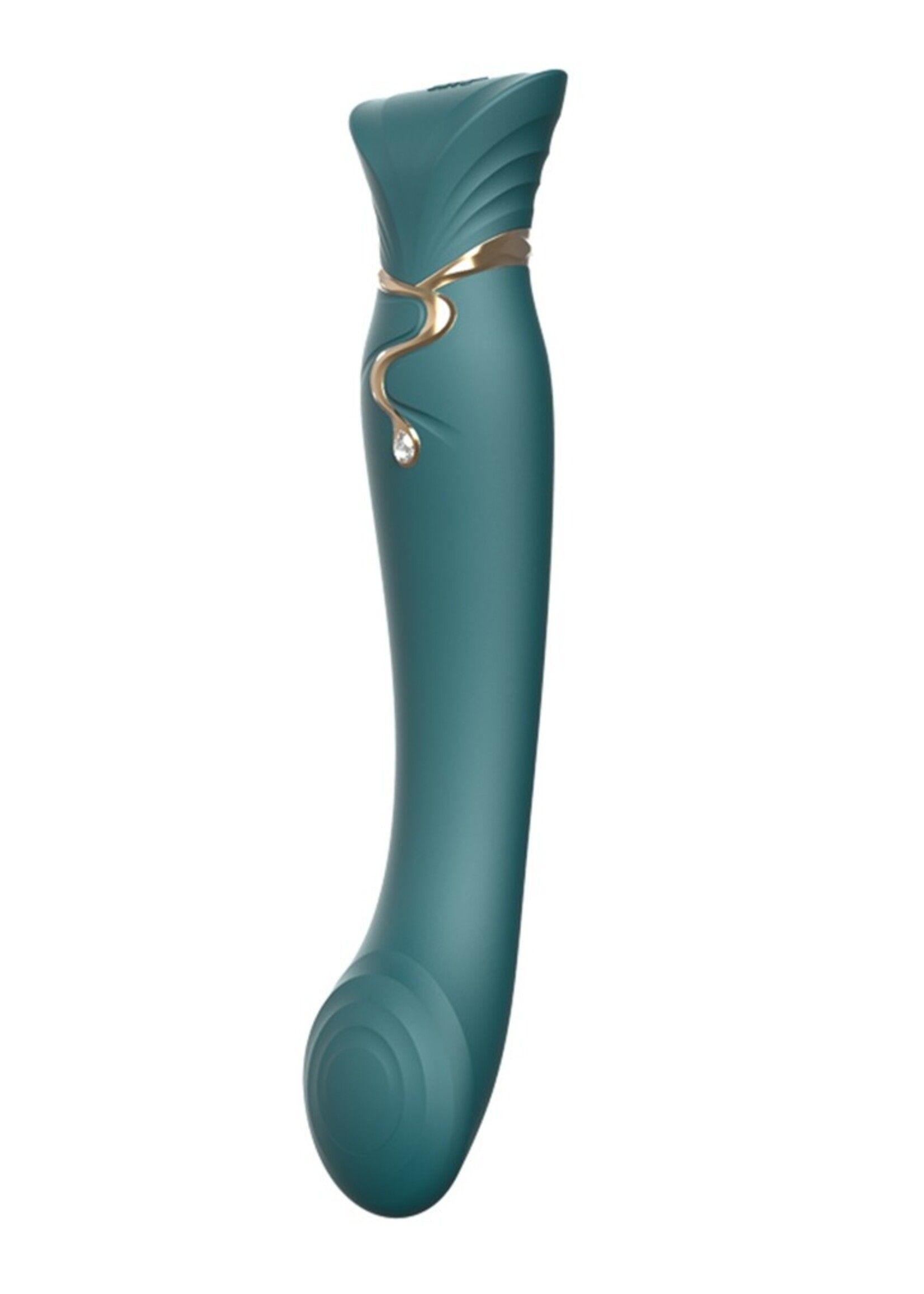 ZALO Queen Set - Vibrator met drukgolffunctie en app-bediening