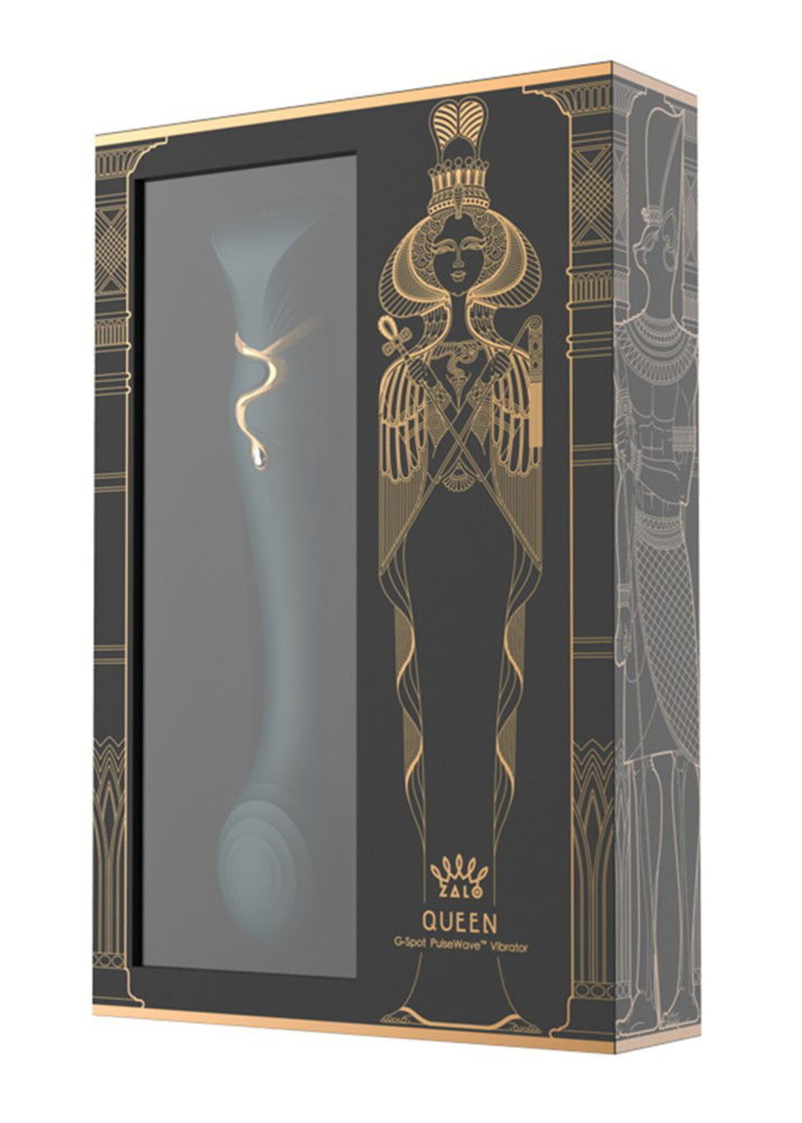ZALO Queen Set - Vibrator met drukgolffunctie en app-bediening