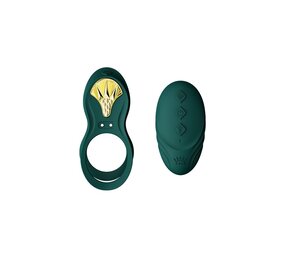 ZALO Bayek - Cockring Vibrator (met afstandsbediening) - Zwart