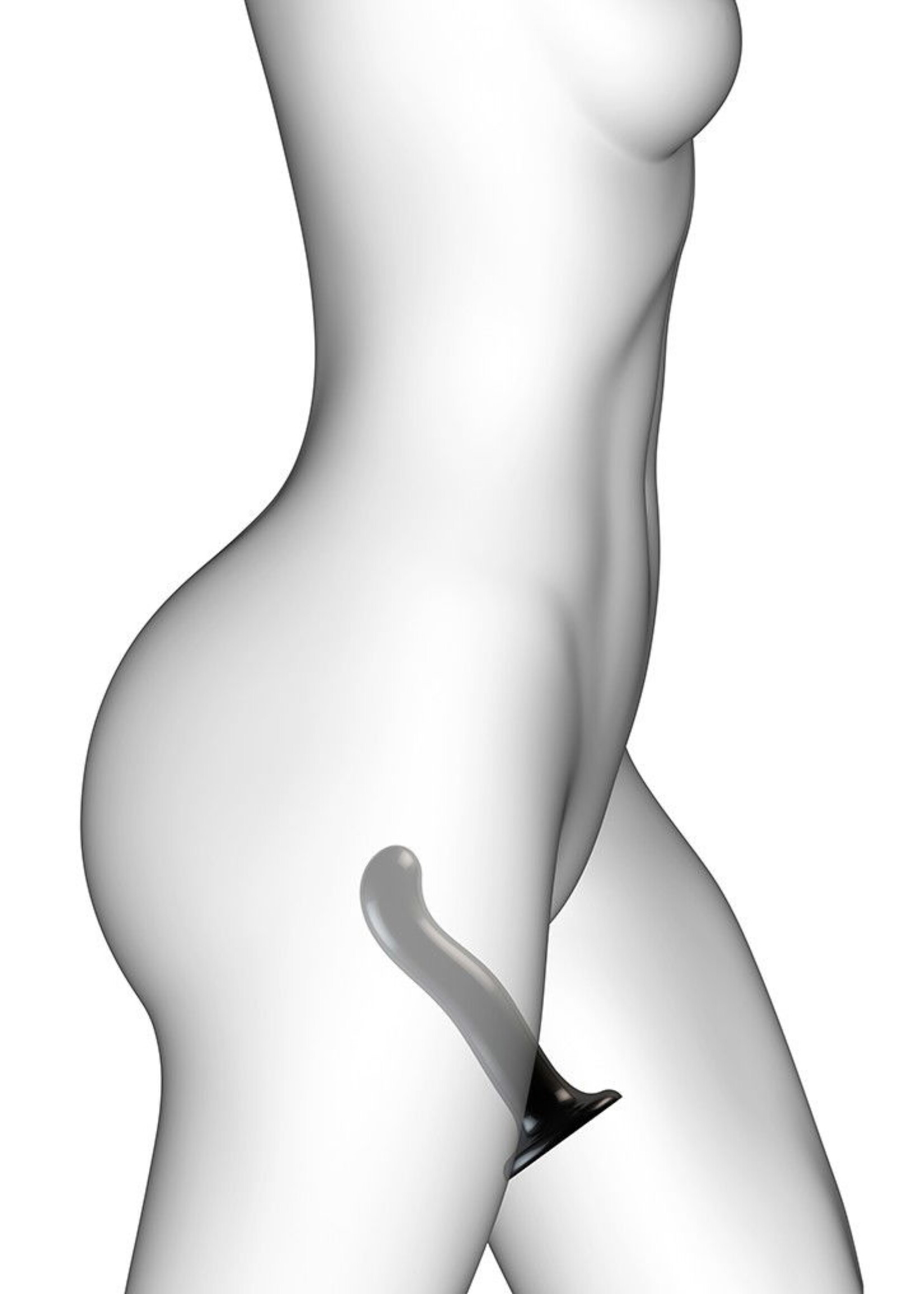 Strap-On-Me Strap-on-Me P&G Spot Dildo - Taille S - Ø 3 x 16.4 cm