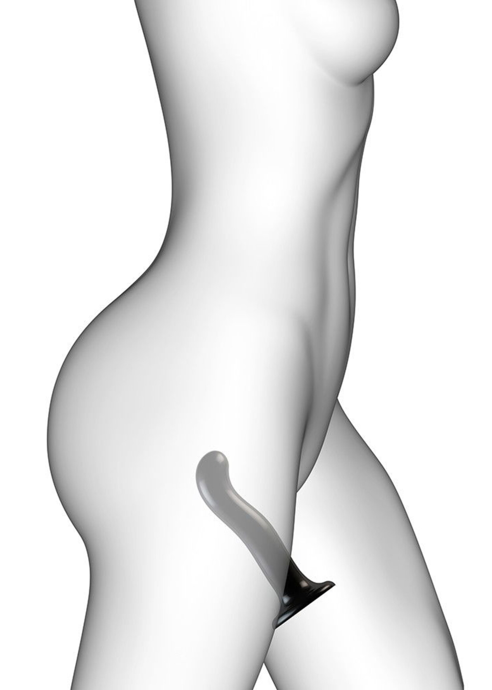 Strap-On-Me Strap-on-Me P&G Spot Dildo - Taille M - Ø 3.3 x 18 cm
