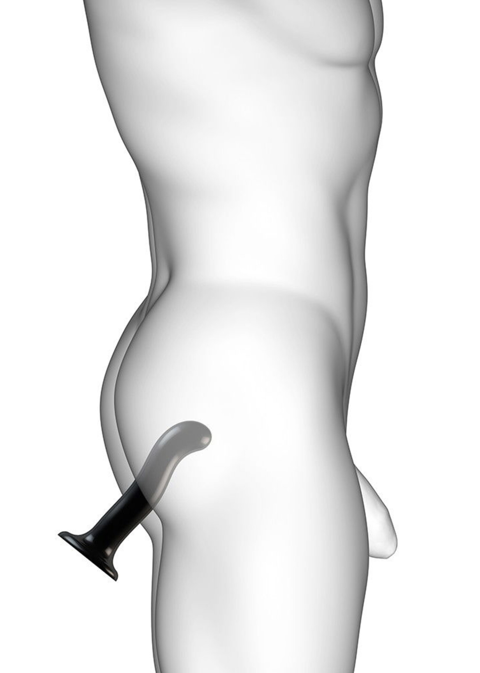 Strap-On-Me Strap-on-Me P&G Spot Dildo - Taille L - Ø 3.45 x 19 cm