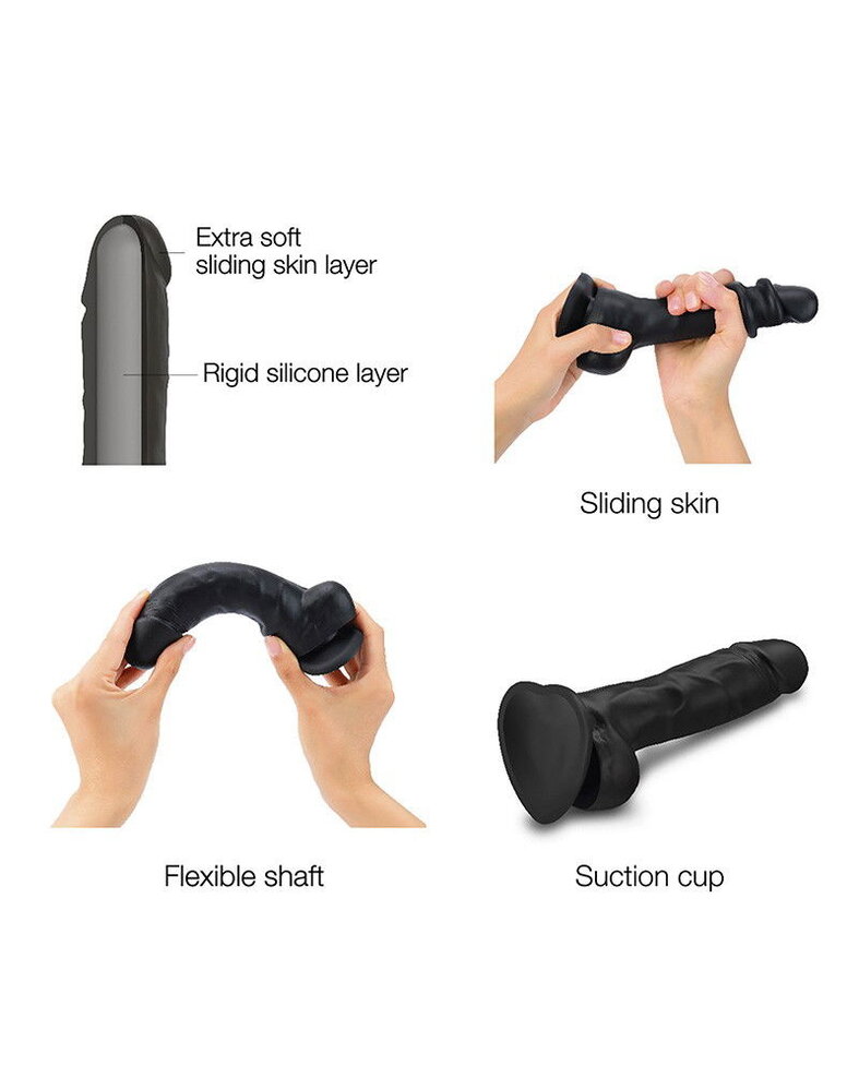 Strap-On-Me Strap-On-Me - Sliding Skin Realistic Dildo Size M - Ø 3.8 x 18 cm Strap-On-Me Strap-On-Me - Sliding Skin Realistic Dildo Size M - Ø 3.8 x 18 cm