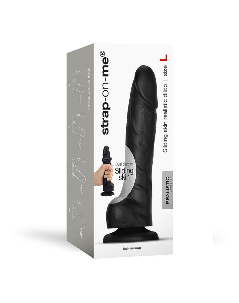 Strap-On-Me Strap-On-Me - Gode Réaliste Sliding Skin - Taille L - Ø 4.1 x 19 cm Strap-On-Me Strap-On-Me - Gode Réaliste Sliding Skin - Taille L - Ø 4.1 x 19 cm
