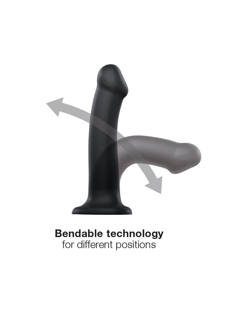 Strap-On-Me Dual Density Dildo M - Realistischer Dildo 18 cm Ø3,3 cm
