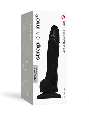 Strap-On-Me Soft Realistic Dildo S - Realistischer Dildo 17,1 cm Ø3,6 cm