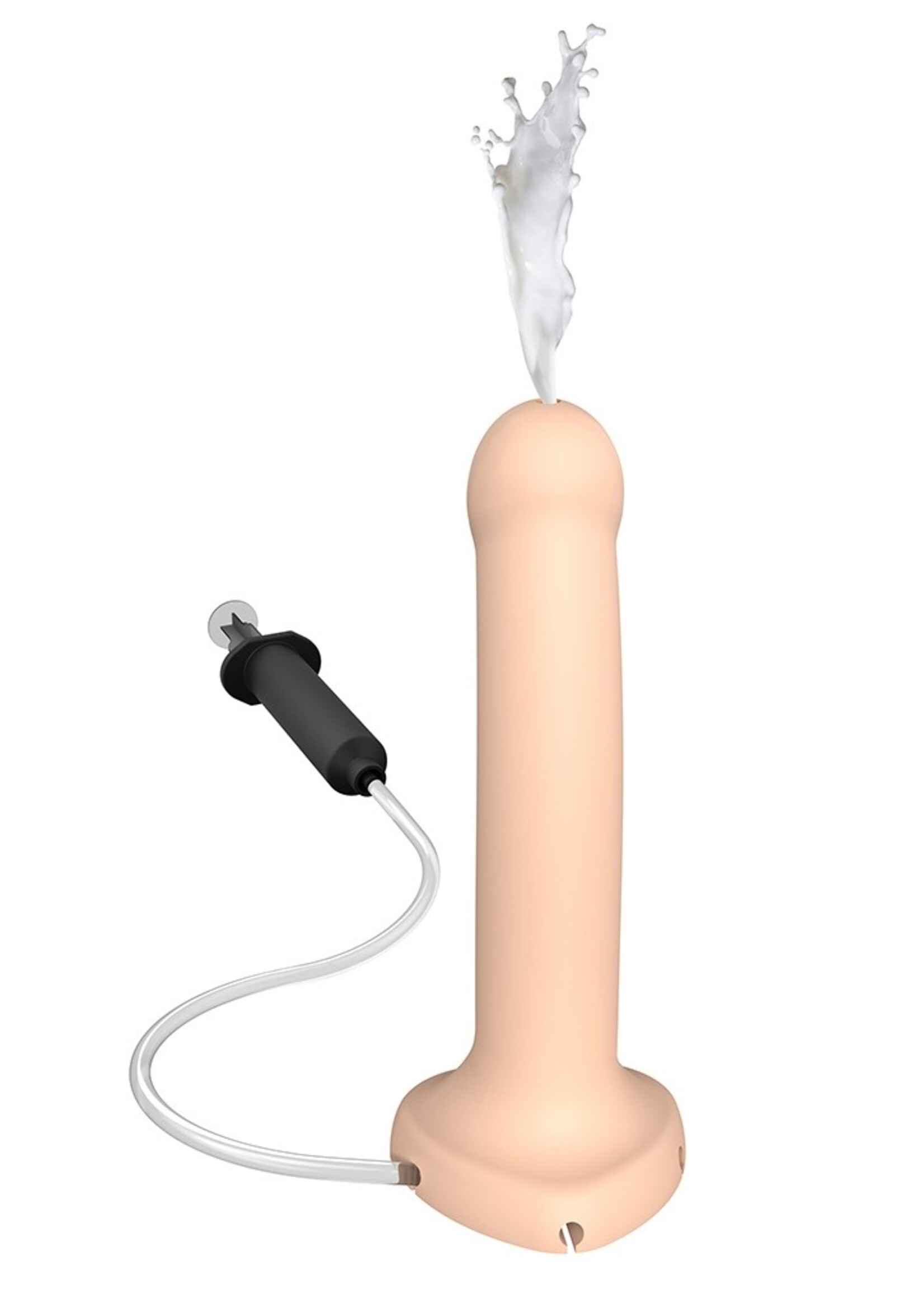 Strap-On-Me Squirting Cum Dildo L - Realistische dildo met spuitfunctie 19,6 cm Ø3,6 cm