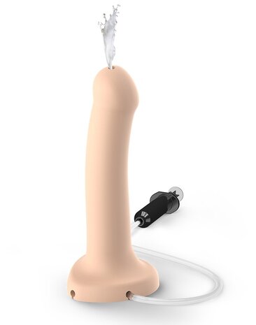 Strap-On-Me Squirting Cum Dildo L - Realistischer Dildo mit Spritzfunktion 19,6 cm Ø3,6 cm