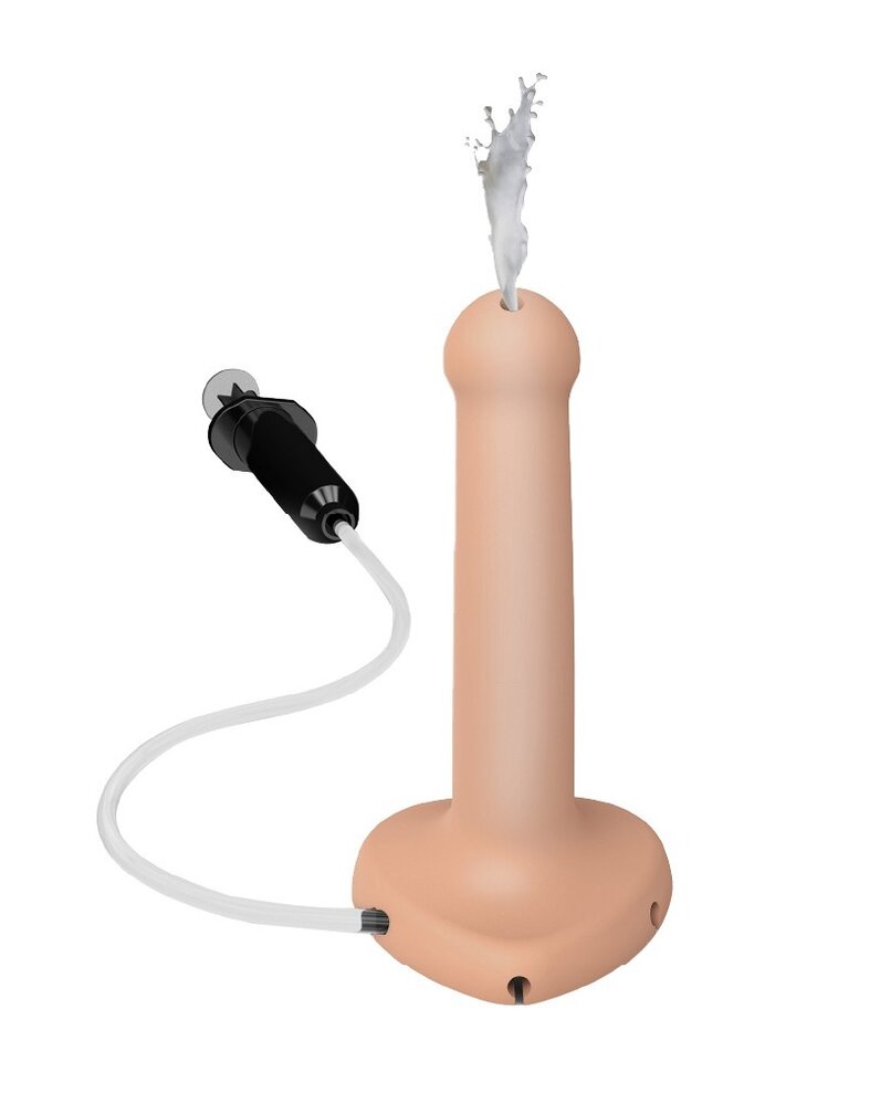 Strap-On-Me Squirting Cum Dildo S - Realistische dildo met spuitfunctie 17,3 cm Ø3,1 cm Strap-On-Me Squirting Cum Dildo S - Realistische dildo met spuitfunctie 17,3 cm Ø3,1 cm