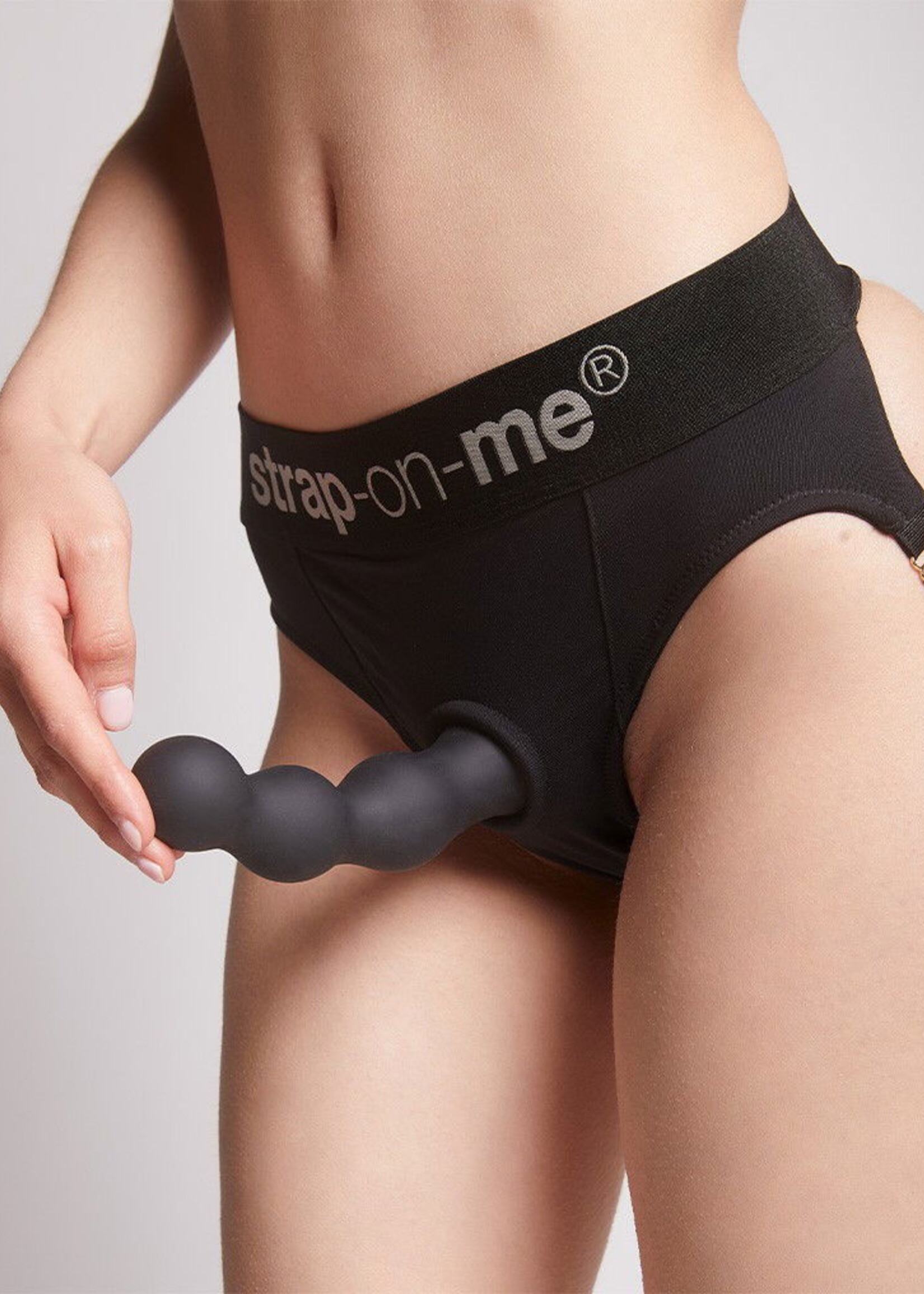 Strap-On-Me Dildo Plug Balls - Taille S - Ø3.2 x 14 cm