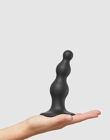 Strap-On-Me Dildo Plug Beads S - Perlen-Dildo 12,8 cm Ø2,15-4 cm