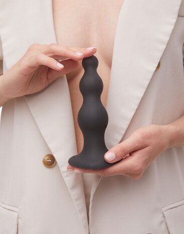Strap-On-Me Dildo Plug met Kralen XL - Dildo met kralen 15,8 cm Ø2,6-4,8 cm