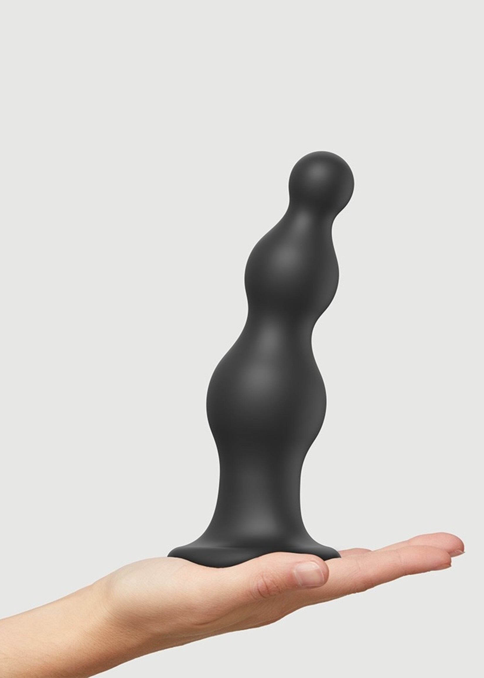 Strap-On-Me Gode Plug Perles - Taille XXL - Ø2.8 / 4.05 / 5.2 x 18 cm