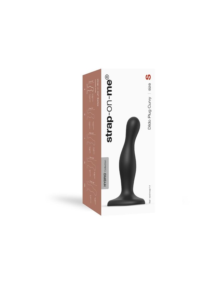Strap-On-Me Strap-On-Me - Dildo Plug Curvy Größe S - Ø3.7 x 14 cm Strap-On-Me Strap-On-Me - Dildo Plug Curvy Größe S - Ø3.7 x 14 cm