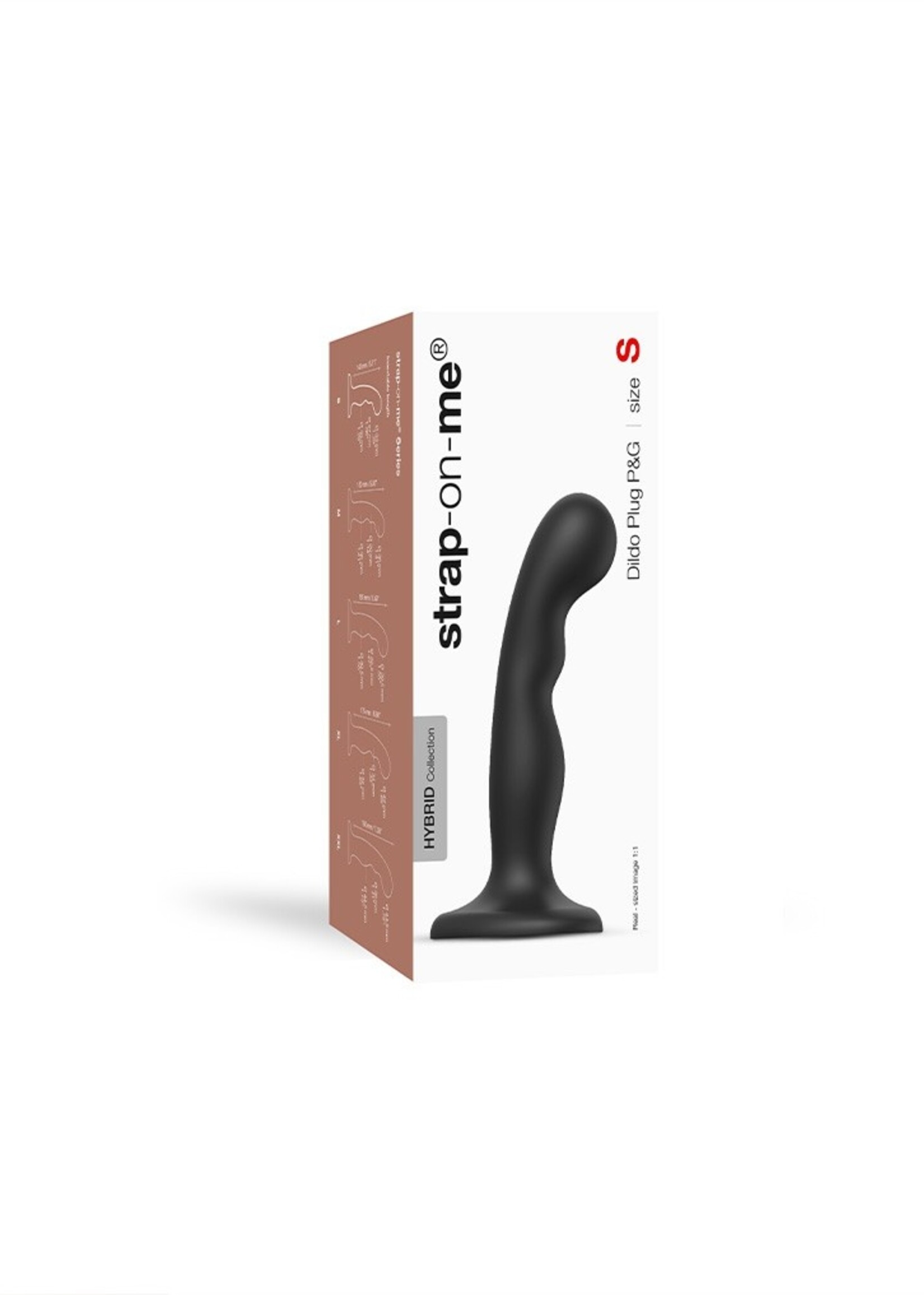 Strap-On-Me Dildo Plug P&G - Taille S - Ø3.3 x 15 cm