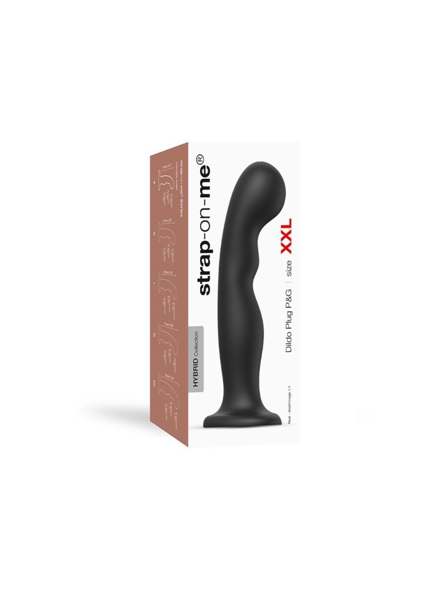 Strap-On-Me Dildo Plug P&G - Taille XXL - Ø4.4 x 20 cm