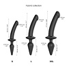 Strap-On-Me Switch Plug-In L - Semirealistischer Dildo 15,5 cm Ø3,4 cm mit 2-in-1 Design
