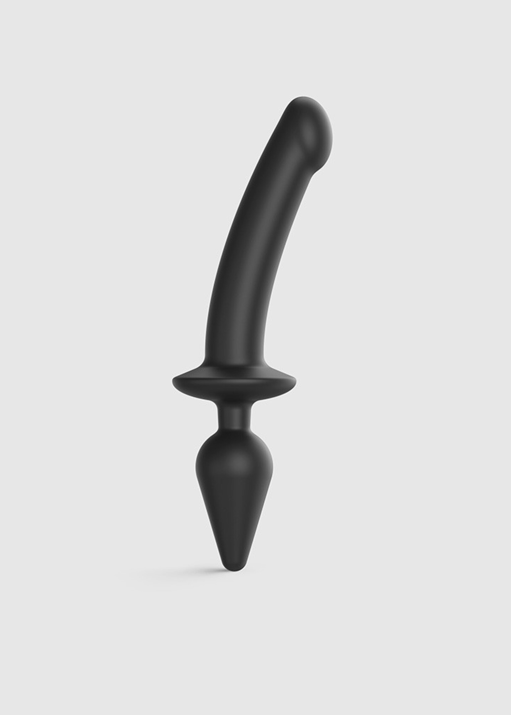 Strap-On-Me Plug-In Switch Semi-Réaliste - Gode & Plug Anal 2-en-1 Taille XXL - Ø 5.2 x 31.7 cm