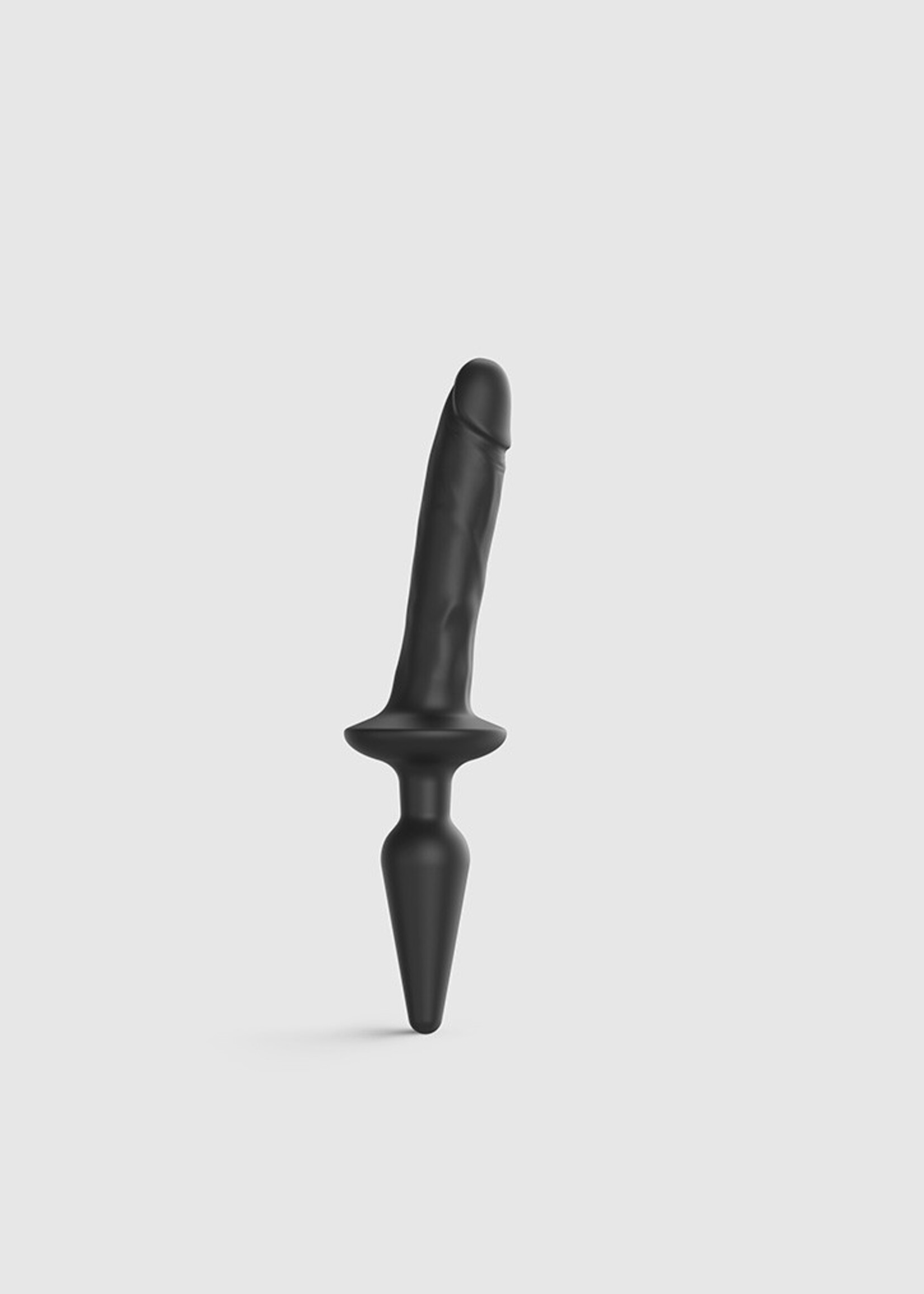 Strap-On-Me Plug-In Switch Réaliste - Gode & Plug Anal 2-en-1 Taille S - Ø 3.3 x 25 cm