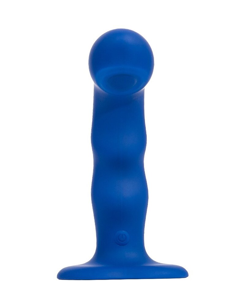Strap-On-Me Klopfender Dildo Wave M - G-Punkt Dildo 15,3 cm Ø3,7 cm mit Klopffunktion