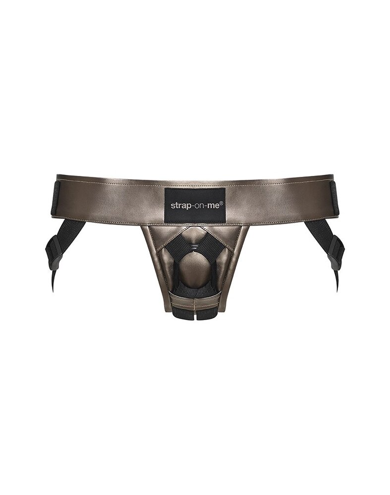 Strap-On-Me Harness Curious - strap-on harnas compatibel met alle strap-on dildo's - brons