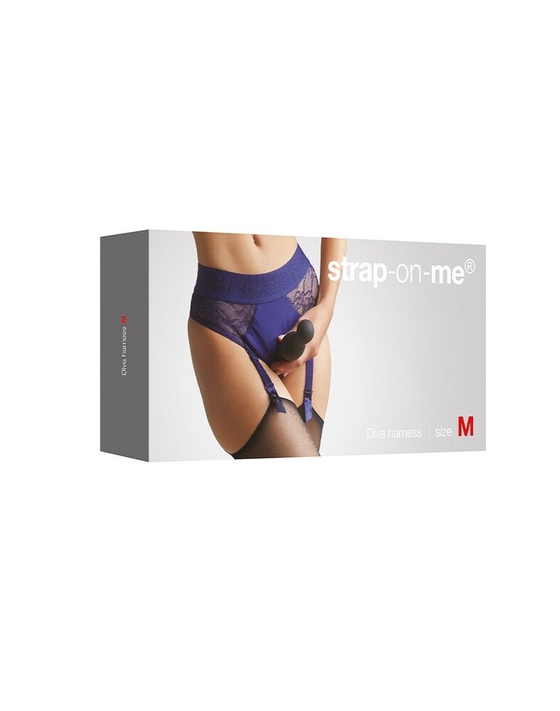 Strap-On-Me Harness Diva - strap-on harnas compatibel met alle strap-on dildo's - rood Strap-On-Me Harness Diva - strap-on harnas compatibel met alle strap-on dildo's - rood