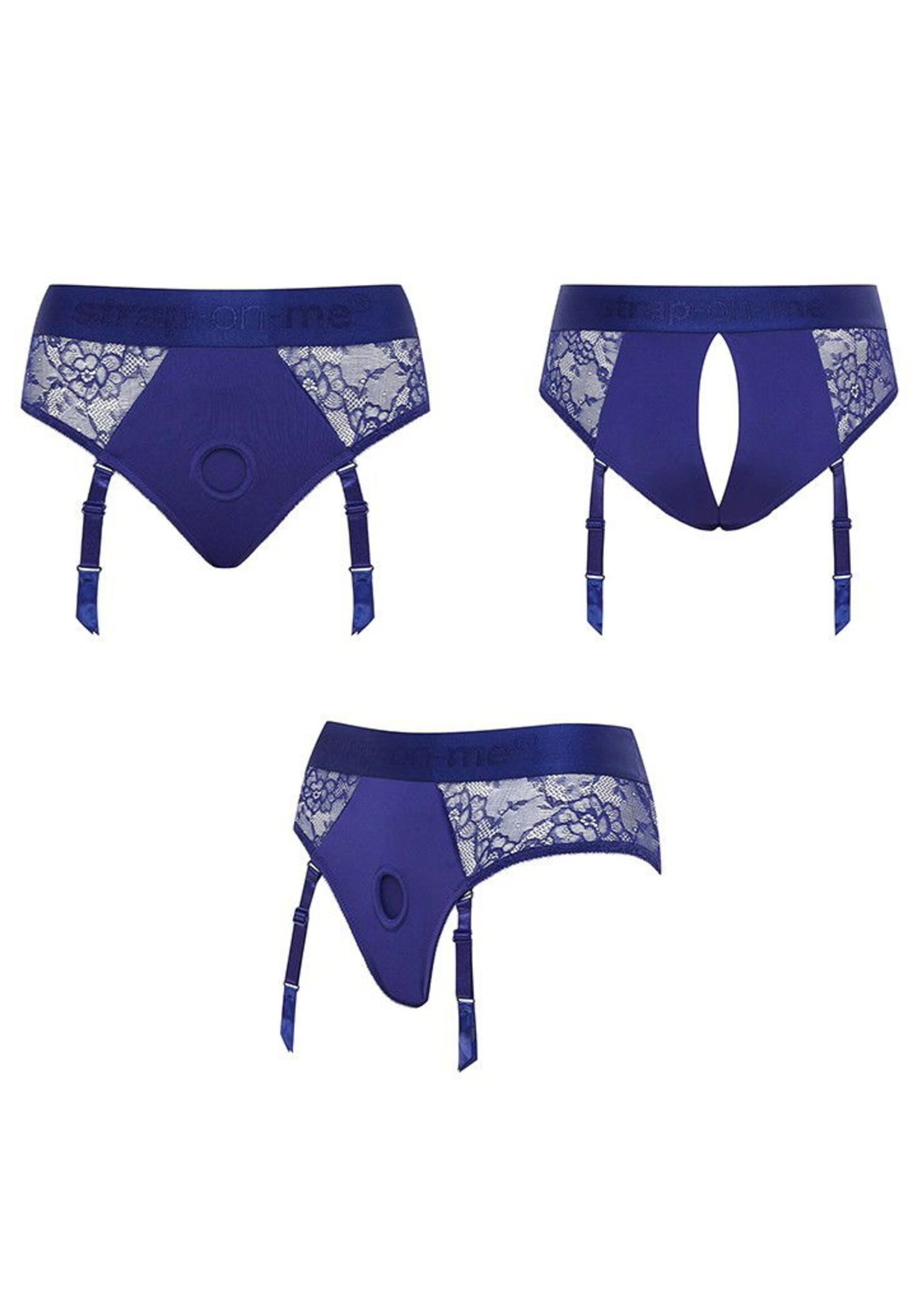 Strap-On-Me Harness Diva - Harnais Strap-On - Bleu