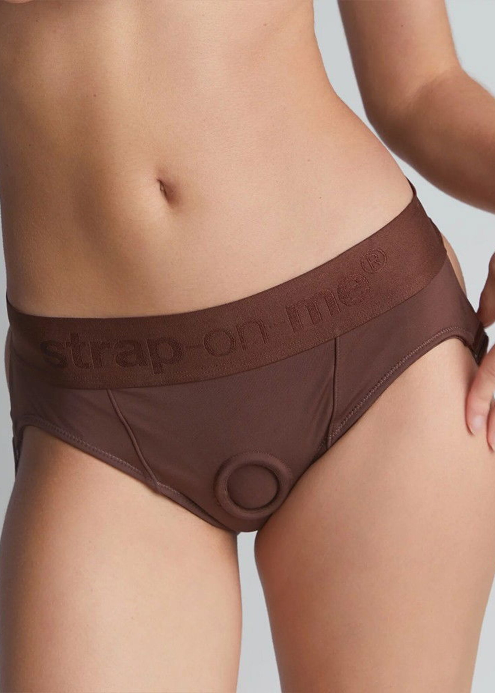 Strap-On-Me Harness Heroine - Harnais Strap-On - Marron