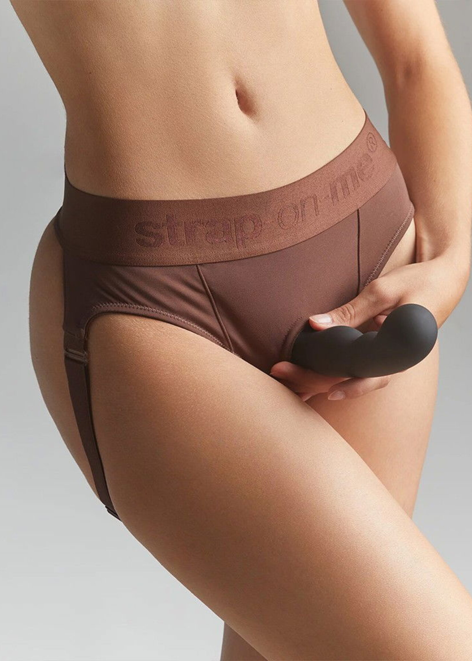 Strap-On-Me Harness Heroine - Harnais Strap-On - Marron