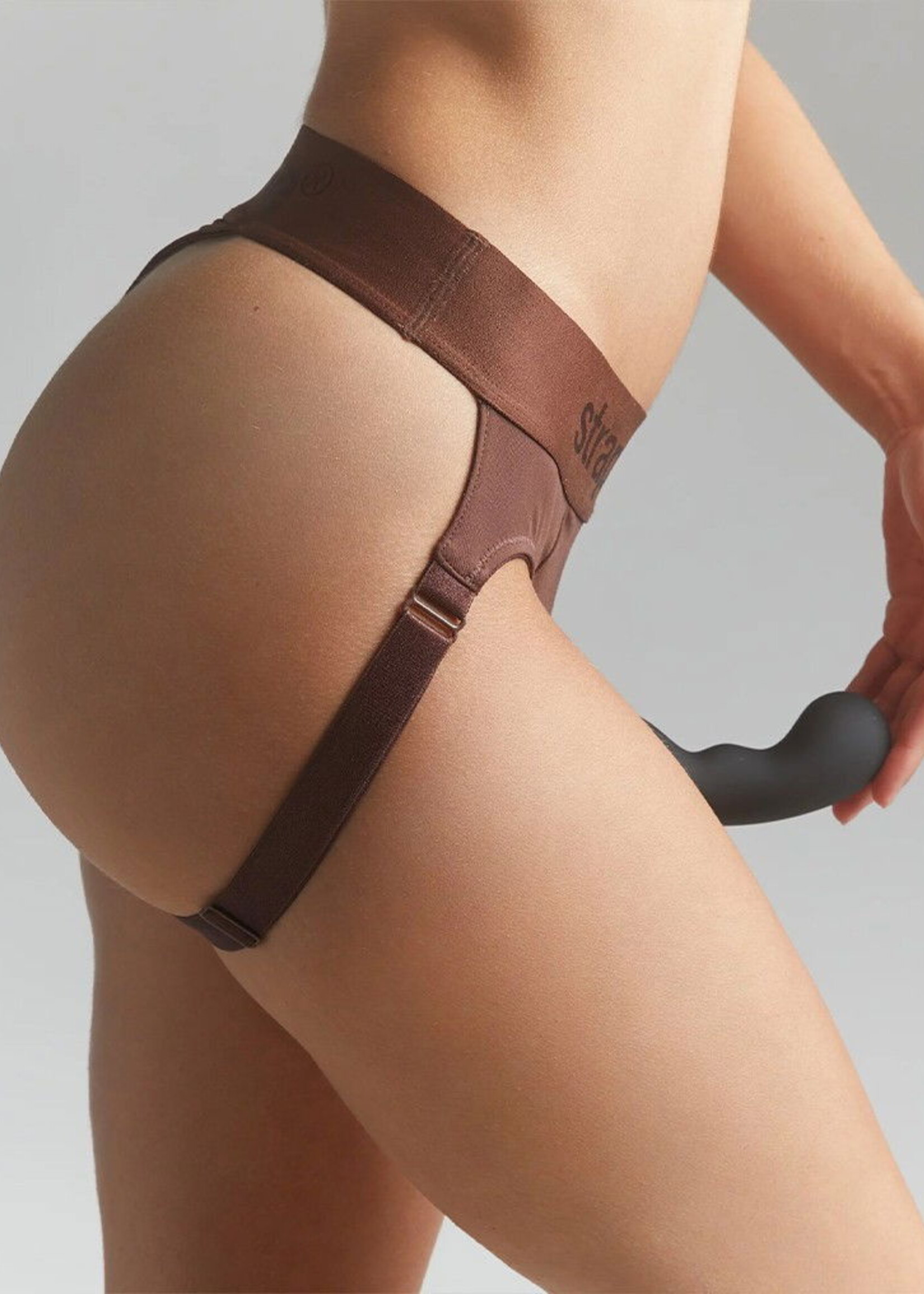 Strap-On-Me Harness Heroine - Harnais Strap-On - Marron