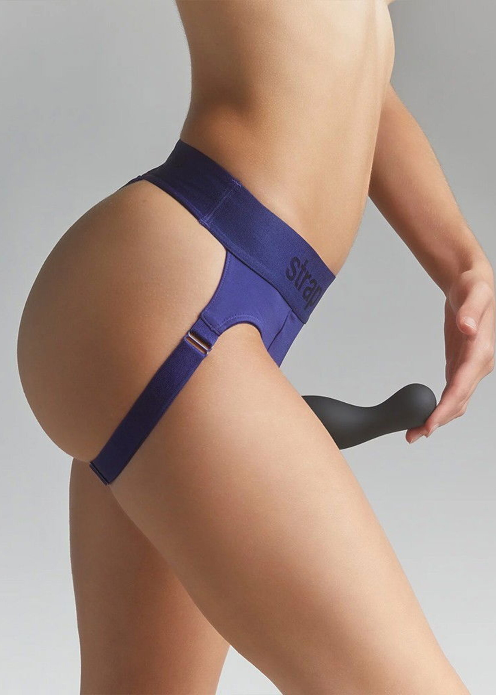 Strap-On-Me Harness Heroine - Harnais Strap-On - Bleu