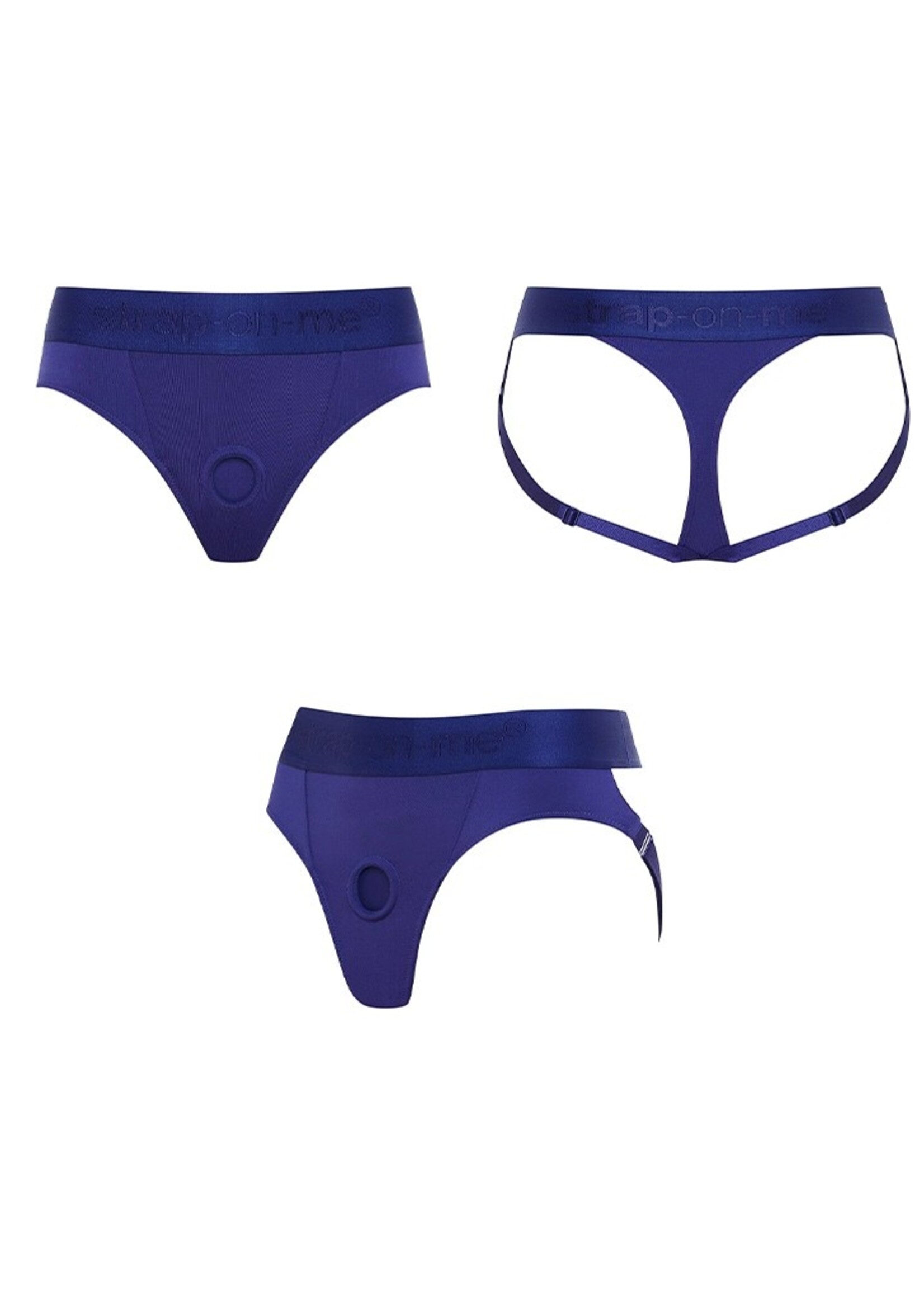 Strap-On-Me Harness Heroine - Harnais Strap-On - Bleu