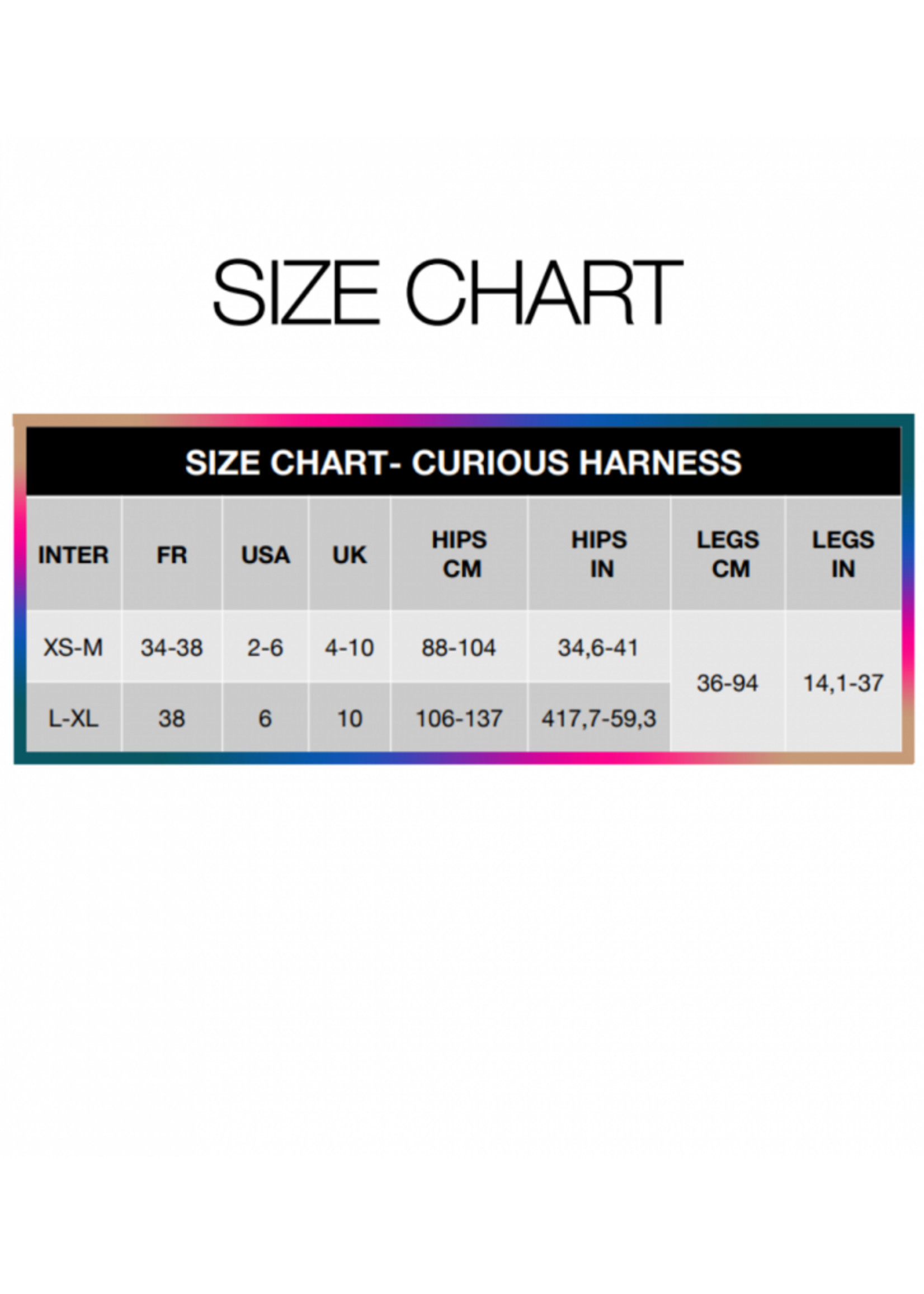 Strap-On-Me Harnais Curious - Harnais Strap-On - Taille Unique