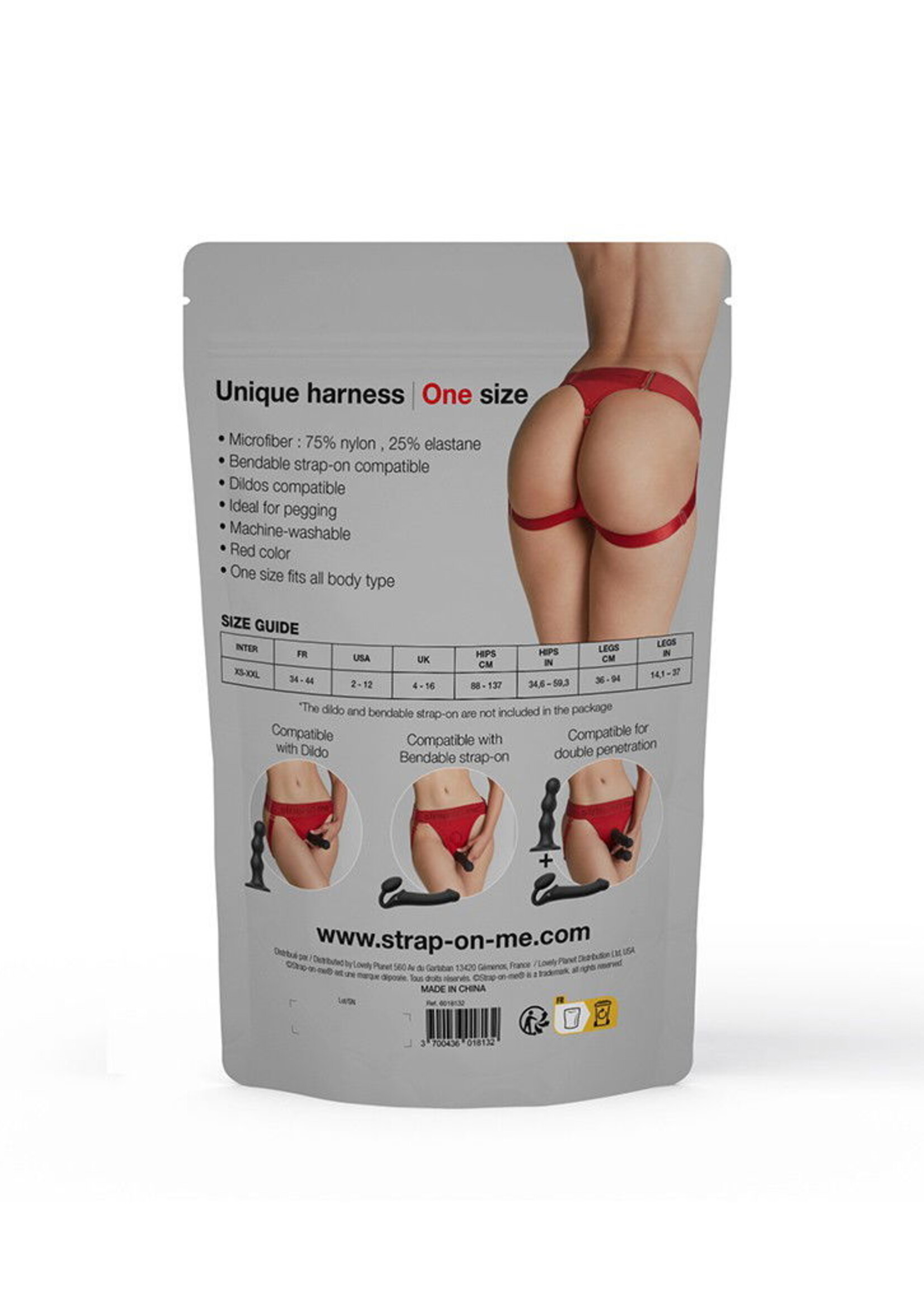 Strap-On-Me Harnais Unique - Harnais à taille unique