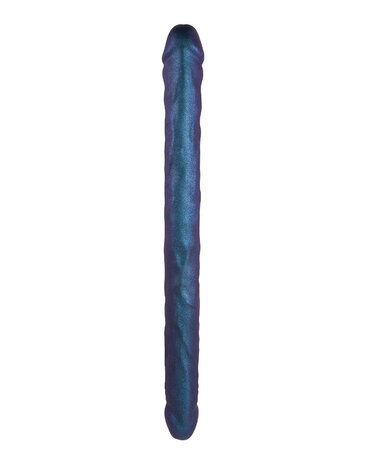 Strap-On-Me Strap-On-Me - Double Dong Realistic Dildo - Purple Metallic