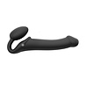 Strap-On-Me Vibromasseur Strap-On Pliable avec Télécommande - Taille L - Ø 3.7 x 19 cm