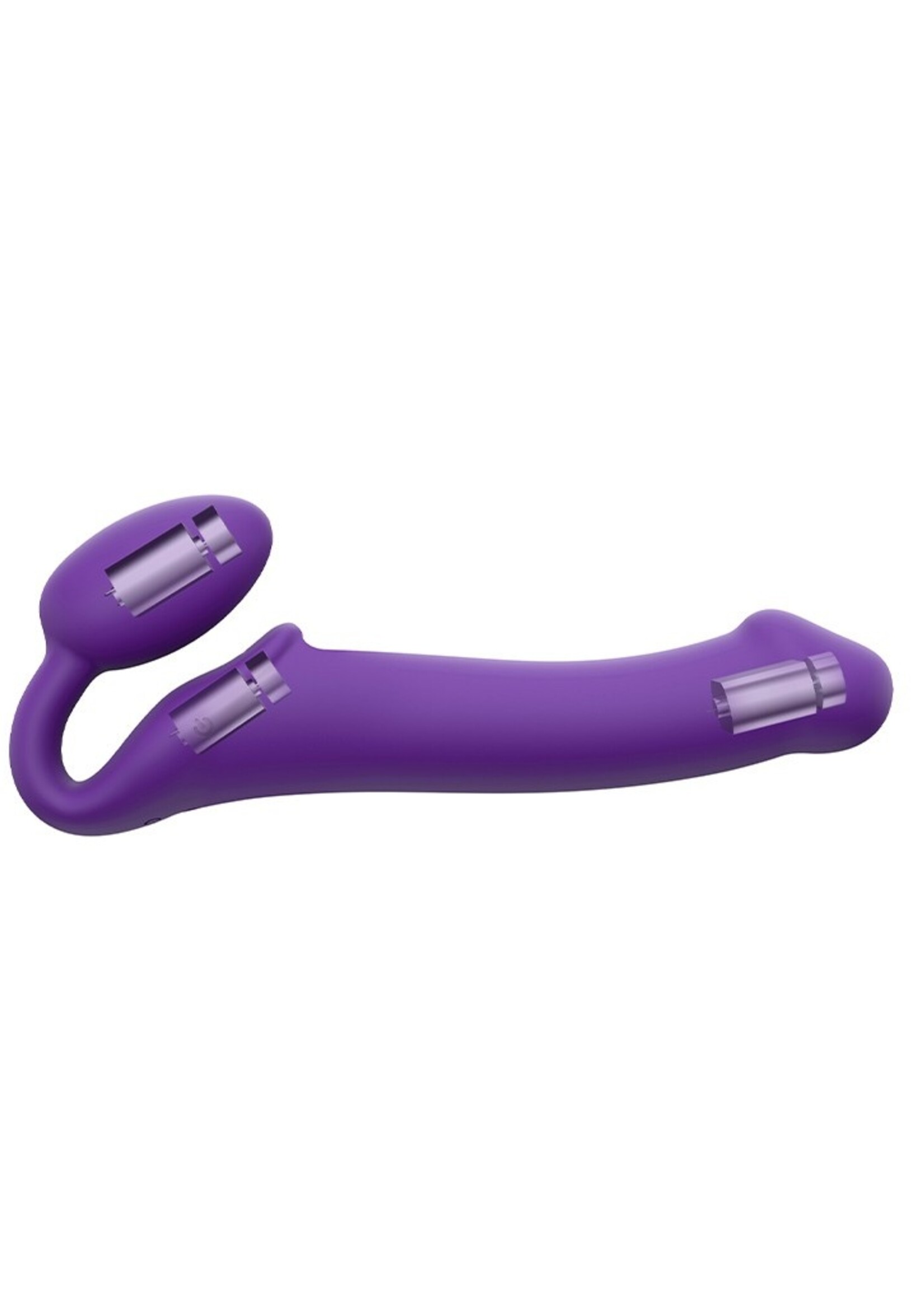 Strap-On-Me Flexibele strap-on vibrator XL - Strapless strap-on vibrator met afstandsbediening
