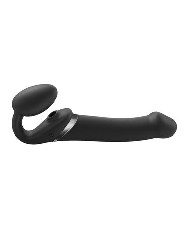 Strap-On-Me Strap-On-Me - Multi Orgasm - Vibromasseur Strap-On avec stimulateur de léchage Taille L - Ø4.2 x 23.8 cm
