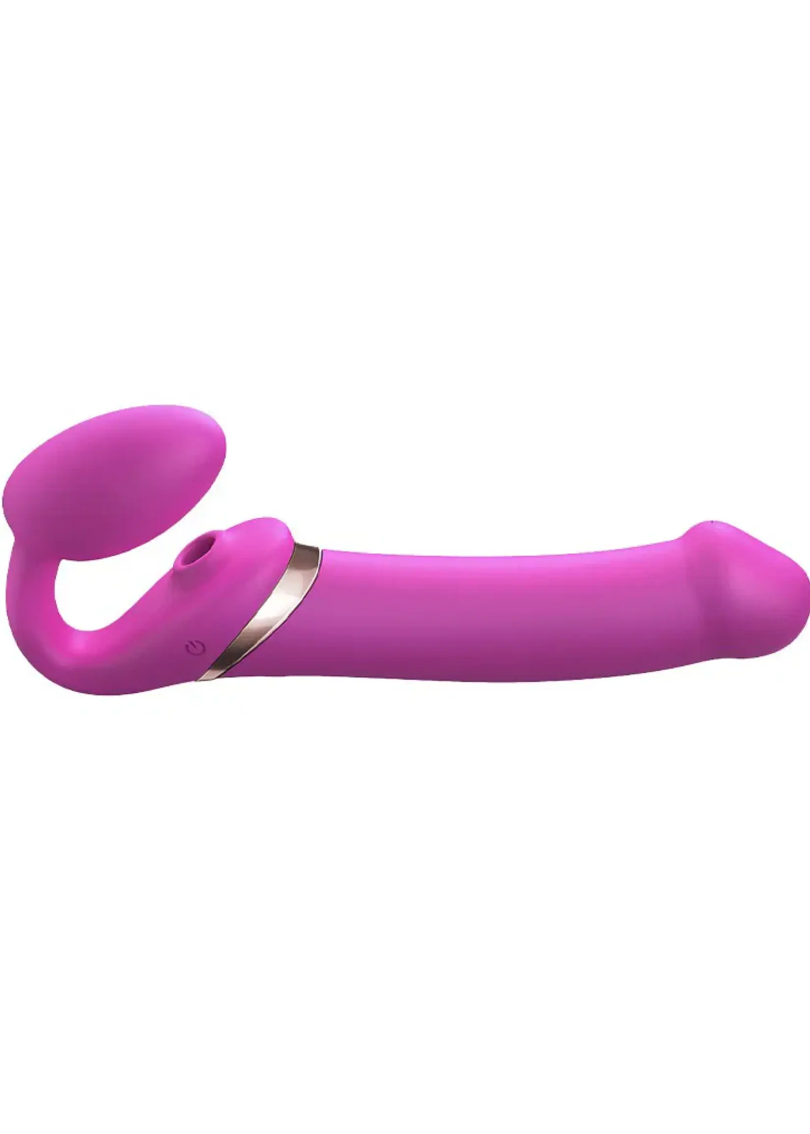 Strap-On-Me Multi Orgasm XL - Strapless strap-on vibrator met likstimulator